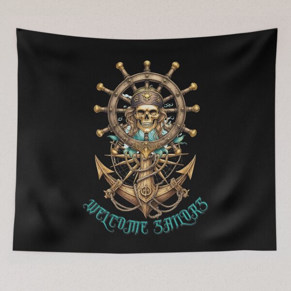 Item preview, pirate helm designed and sold by wildforcedesign.