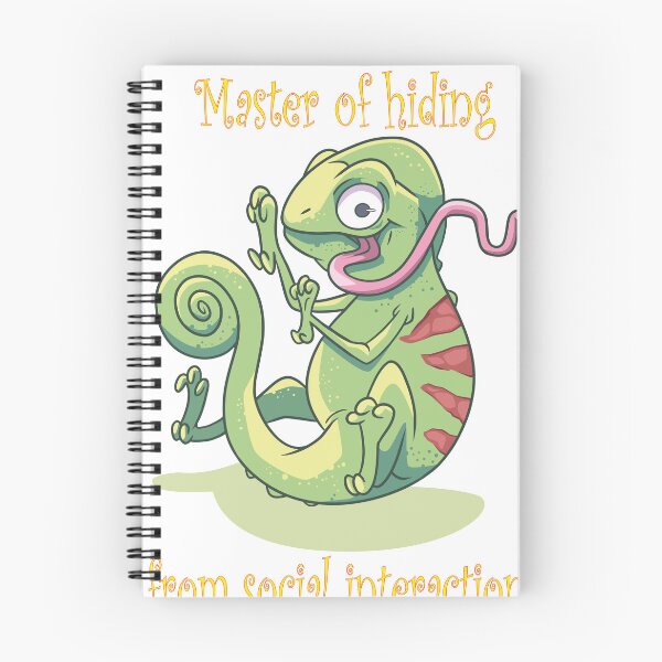 Item preview, Funny Master of Hiding from Social Interactions Funny Chameleon designed and sold by VISIONSTURME.