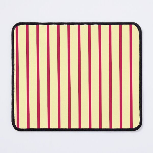 Item preview, Raspberry Pink & Lemon Yellow Striped Pattern | Girly Raspberry Pink & Lemon Preppy Pattern | Bright Raspberry & Lemon Yellow Retro Stripes designed and sold by VivaFy.