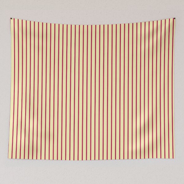 Item preview, Raspberry Pink & Lemon Yellow Striped Pattern | Girly Raspberry Pink & Lemon Preppy Pattern | Bright Raspberry & Lemon Yellow Retro Stripes designed and sold by VivaFy.