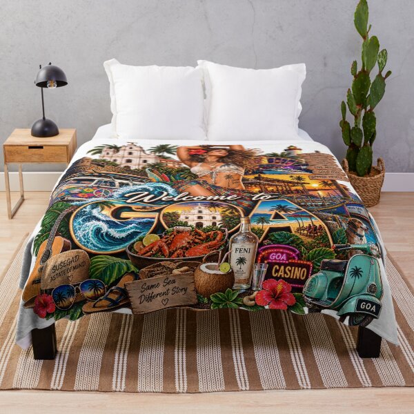 Item preview, Welcome to Goa • Same Sea Different Story • Susegad State of Mind designed and sold by Goanheartprints.
