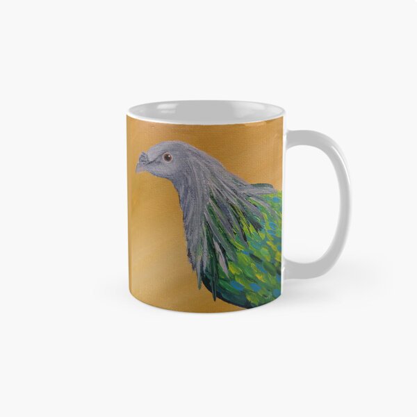 Item preview, The Nicobar Pigeon is Not Amused designed and sold by Magpie's Miscellany.