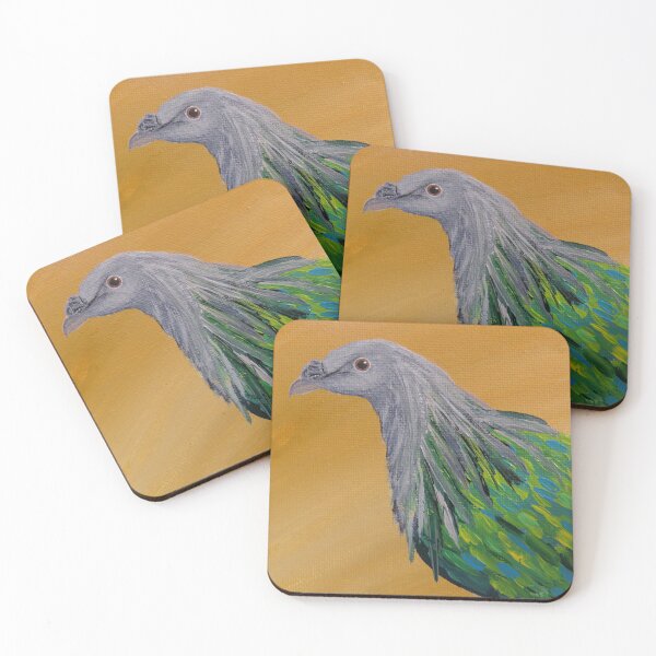 Item preview, The Nicobar Pigeon is Not Amused designed and sold by Magpie's Miscellany.