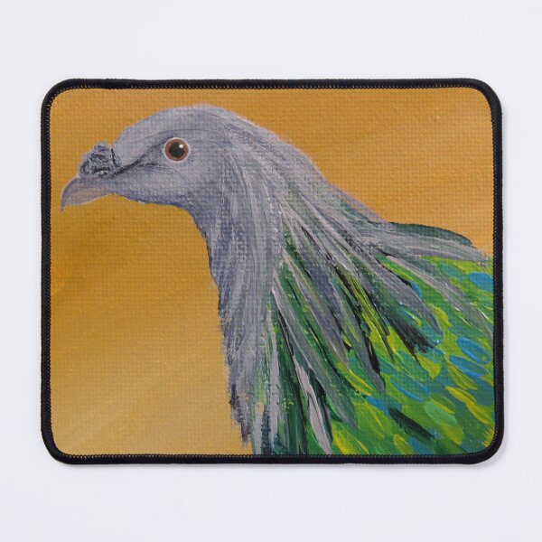 Item preview, The Nicobar Pigeon is Not Amused designed and sold by Magpie's Miscellany.