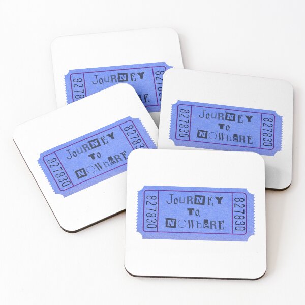 Item preview, Carnival Ticket Journey to Nowhere Dark Blue designed and sold by Dutch Bunny Trading LLC.