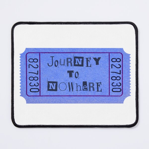 Item preview, Carnival Ticket Journey to Nowhere Dark Blue designed and sold by Dutch Bunny Trading LLC.