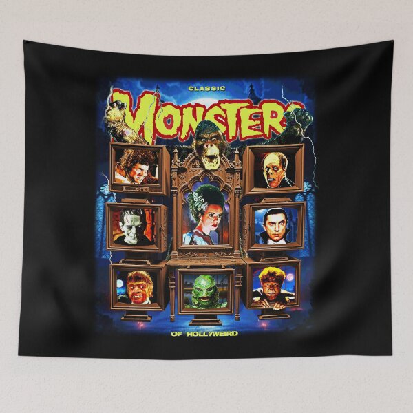 Item preview, Classic Monsters of Hollyweird Classic Monsters Tribute designed and sold by 90snerd.