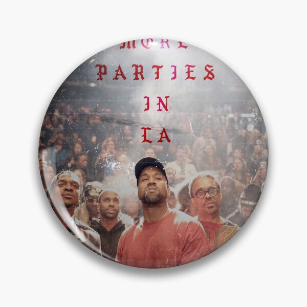 Item preview, KANYE WEST YE - NO MORE PARTIES IN LA designed and sold by Altaf Aji.