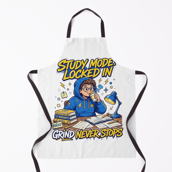 Item preview, Locked In - Anti Procrastination Club - Study Grind Era designed and sold by yassine elhaidi.