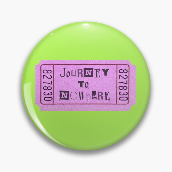 Item preview, Carnival Ticket Journey to Nowhere Pink designed and sold by Dutch Bunny Trading LLC.