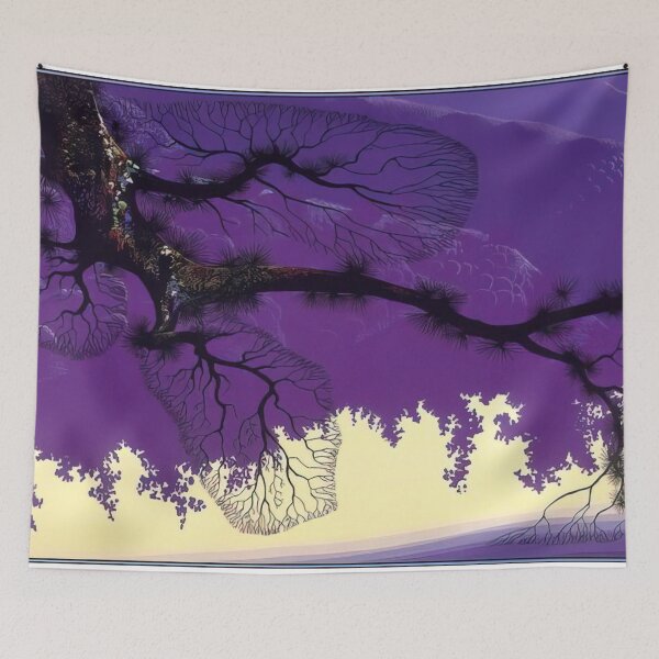 Item preview, Purple coastline designed and sold by EtherShadeArt.