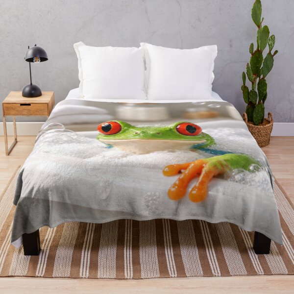 Item preview, Red-Eyed Tree Frog Bubble Bath designed and sold by Sillytoe.