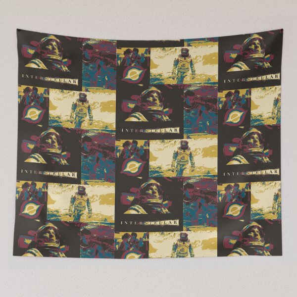 Item preview, Interstellar Fan Pop- Art Collage designed and sold by Cathedral of Curiosity.