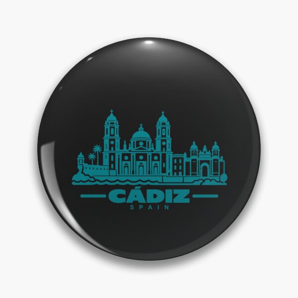 Item preview, Cadiz Spain Line Art Coastline Poster designed and sold by CMYKStudio.
