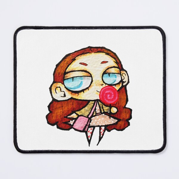 Item preview, Red Hair Lollipop Girl designed and sold by Ashwaghiya.