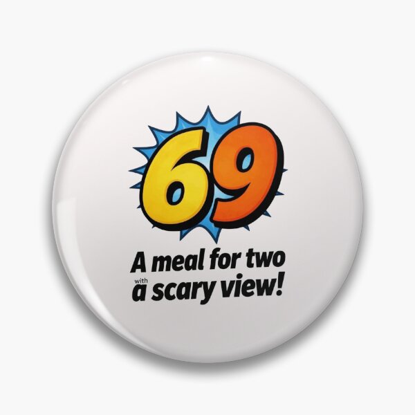 Item preview, Funny 69 Meal for Two Adult Humor Comic Pop Art designed and sold by Flirt-Teez.
