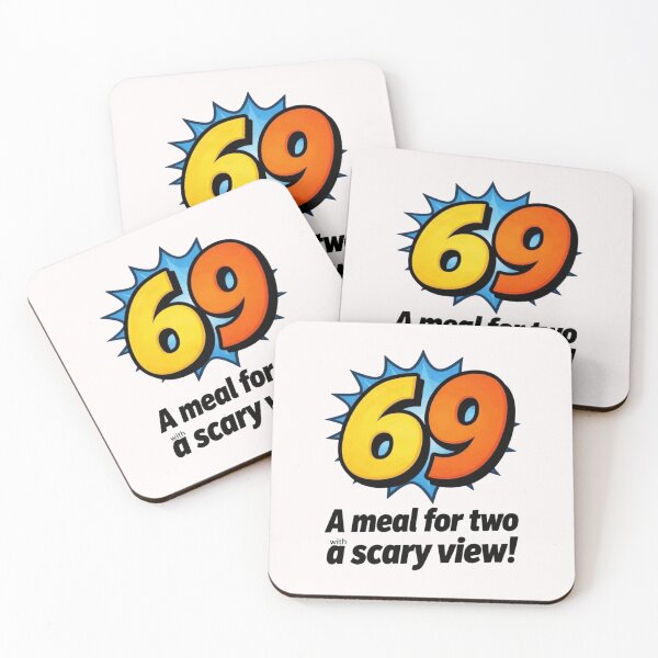 Item preview, Funny 69 Meal for Two Adult Humor Comic Pop Art designed and sold by Flirt-Teez.