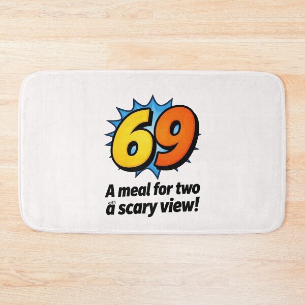 Item preview, Funny 69 Meal for Two Adult Humor Comic Pop Art designed and sold by Flirt-Teez.