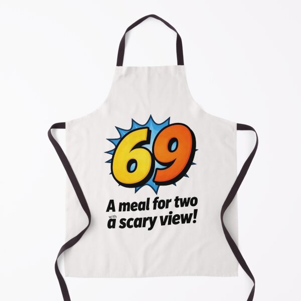 Item preview, Funny 69 Meal for Two Adult Humor Comic Pop Art designed and sold by Flirt-Teez.