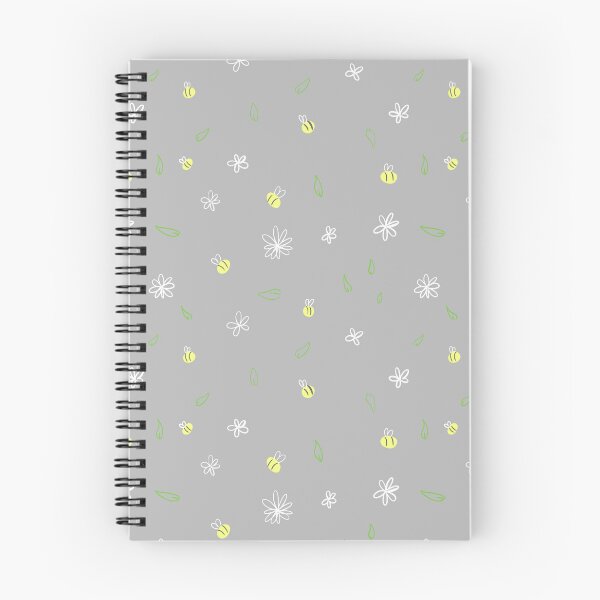 Item preview, Gray Bees and white Flowers designed and sold by VODkmw.