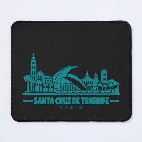 Item preview, Santa Cruz de Tenerife Spain Line Art Skyline Poster designed and sold by CMYKStudio.