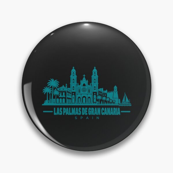 Item preview, Las Palmas de Gran Canaria Spain Line Art Coastline Poster designed and sold by CMYKStudio.