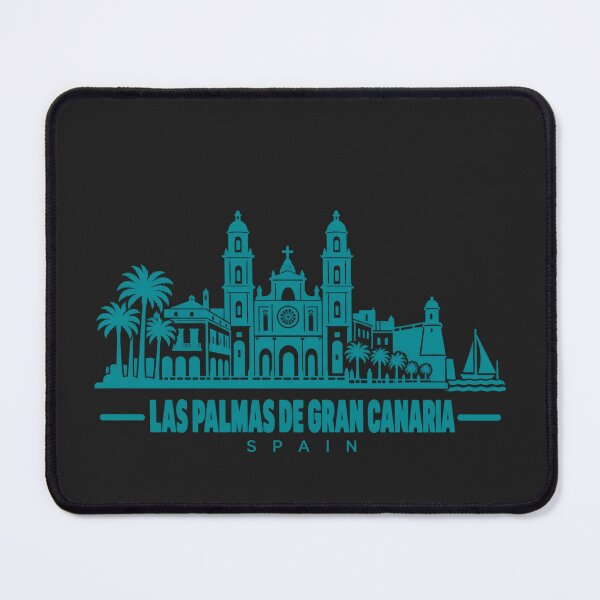 Item preview, Las Palmas de Gran Canaria Spain Line Art Coastline Poster designed and sold by CMYKStudio.