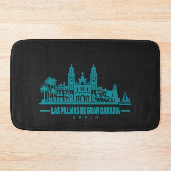 Item preview, Las Palmas de Gran Canaria Spain Line Art Coastline Poster designed and sold by CMYKStudio.