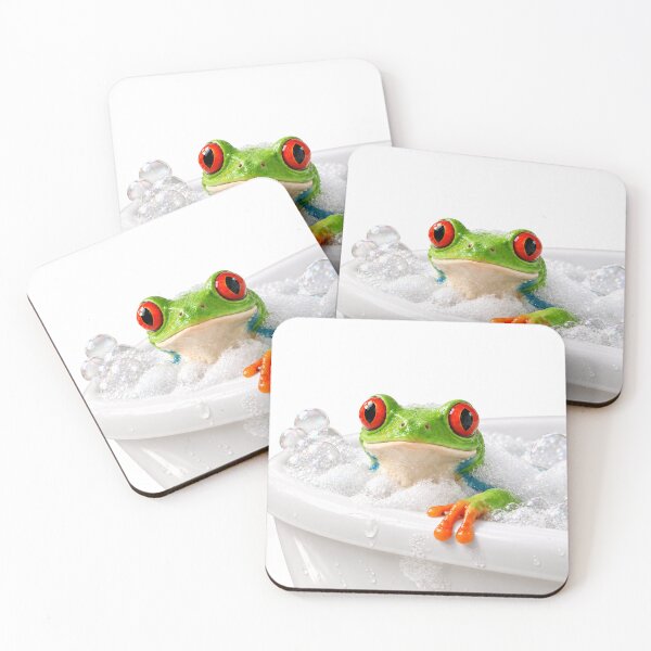 Item preview, Red-Eyed Tree Frog Bathtub designed and sold by Sillytoe.