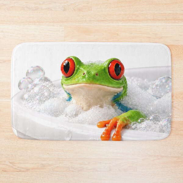 Item preview, Red-Eyed Tree Frog Bathtub designed and sold by Sillytoe.
