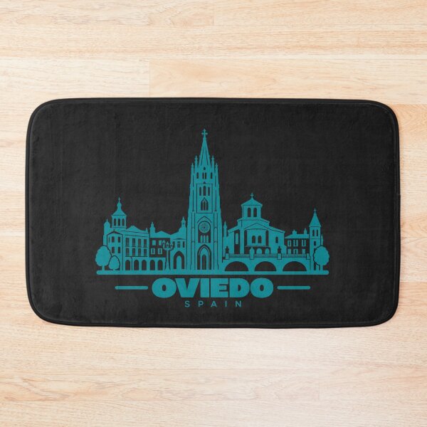 Item preview, Oviedo Spain Line Art Landmark Poster designed and sold by CMYKStudio.