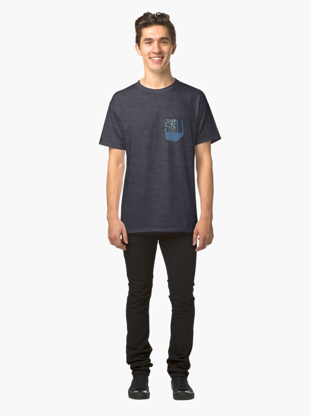 Alternate view of Hanky Code - Latex Classic T-Shirt