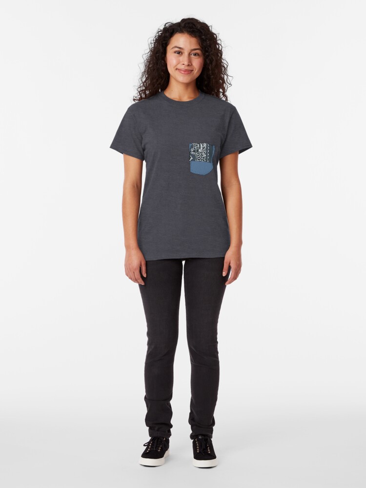 Alternate view of Hanky Code - Latex Classic T-Shirt