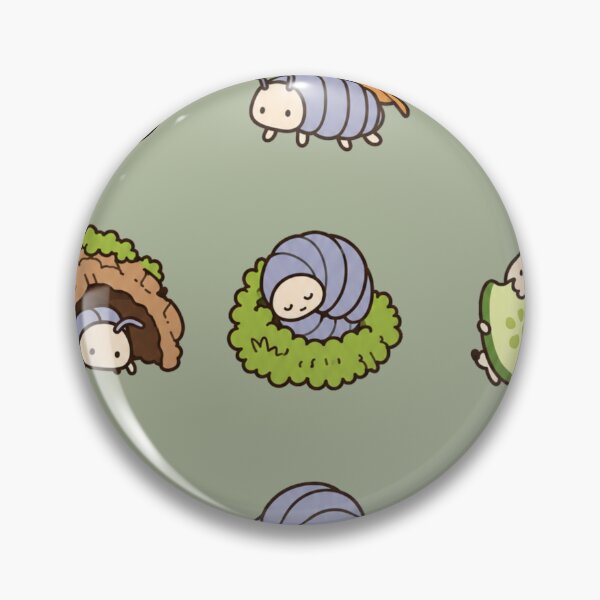 Item preview, Cute Kawaii Isopod Garden Illustration designed and sold by bosamji.