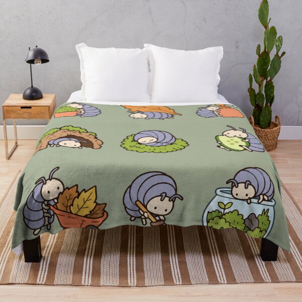 Item preview, Cute Kawaii Isopod Garden Illustration designed and sold by bosamji.