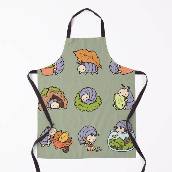 Item preview, Cute Kawaii Isopod Garden Illustration designed and sold by bosamji.