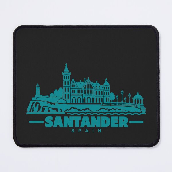 Item preview, Santander Spain Line Art Coastline Poster designed and sold by CMYKStudio.