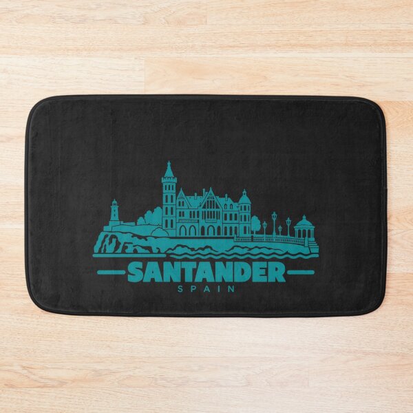Item preview, Santander Spain Line Art Coastline Poster designed and sold by CMYKStudio.