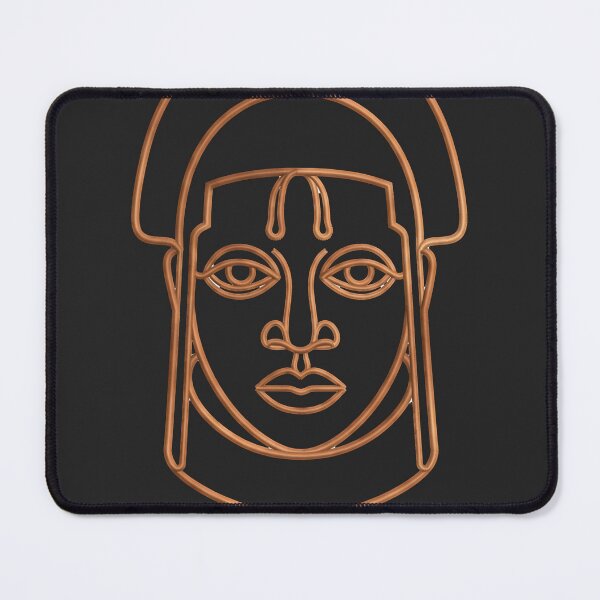 Item preview, Queen Idia Single Line Contour designed and sold by A3eEcosystem.