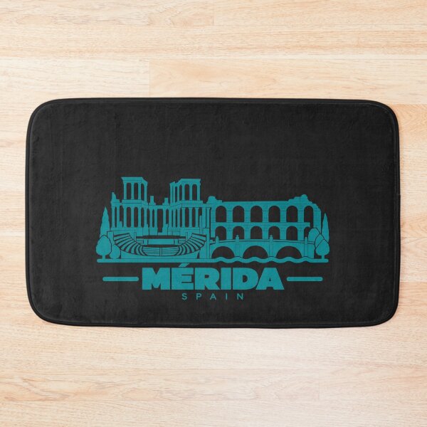 Item preview, Merida Spain Line Art Landmark Poster designed and sold by CMYKStudio.