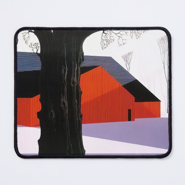 Item preview, Red barn designed and sold by EtherShadeArt.