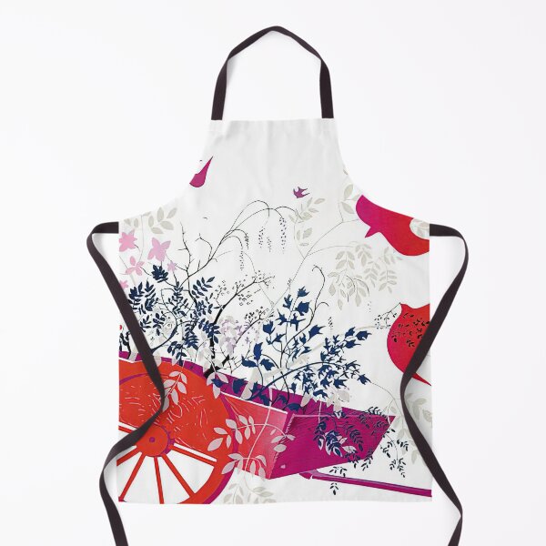 Item preview, Red wagon & foliage designed and sold by EtherShadeArt.