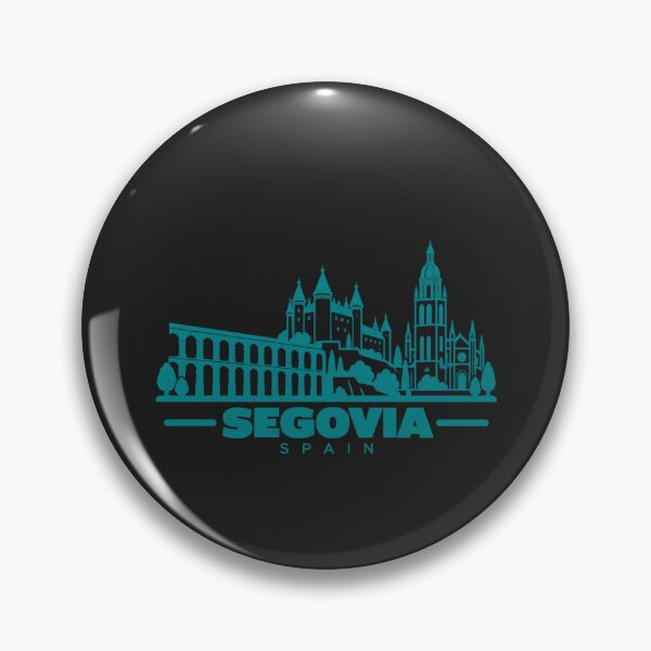 Item preview, Segovia Spain Line Art Landmark Poster designed and sold by CMYKStudio.