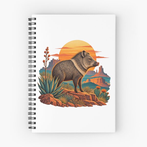 Item preview, Retro Desert Javelina designed and sold by Georain.