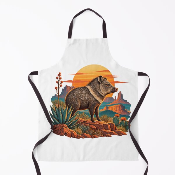 Item preview, Retro Desert Javelina designed and sold by Georain.