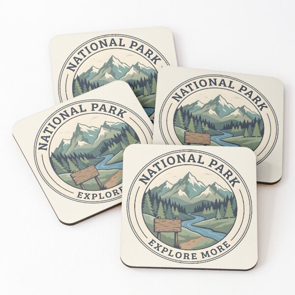 Item preview, National Park Explore More Badge designed and sold by Herodestroyer.