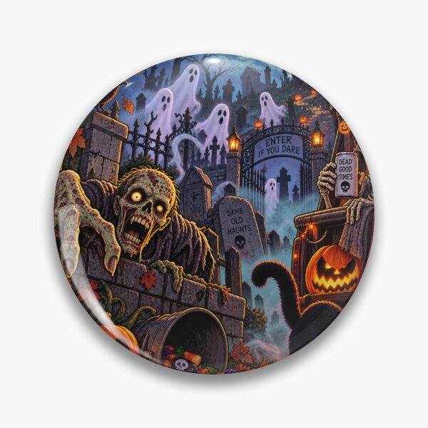 Item preview, Haunted Halloween Yard Party designed and sold by Quistlor.