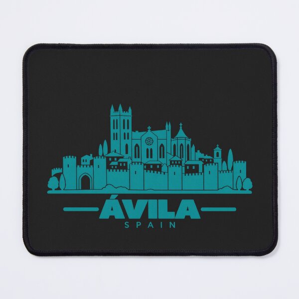 Item preview, Avila Spain Line Art Landmark Poster designed and sold by CMYKStudio.