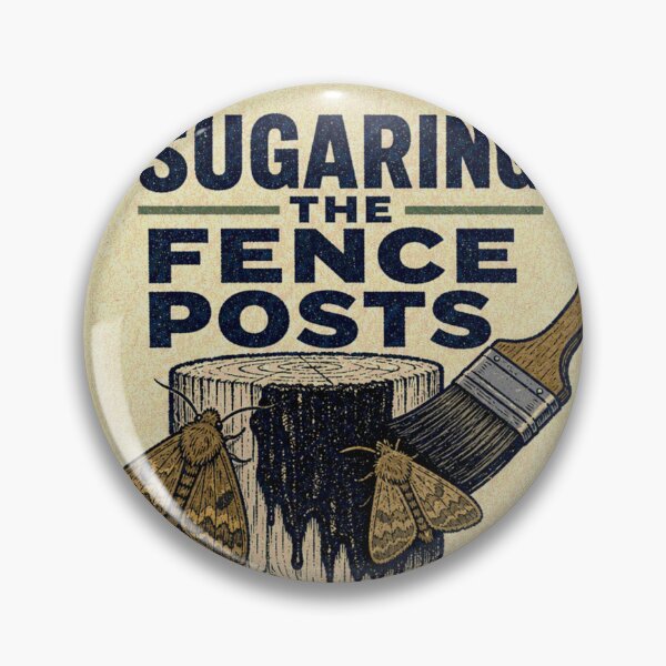 Item preview, Sugaring the Fence Posts Bait Shield Moth designed and sold by BoosterShop.