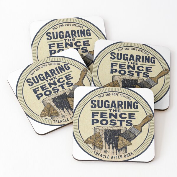 Item preview, Sugaring the Fence Posts Bait Shield Moth designed and sold by BoosterShop.